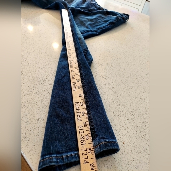 Banana Republic Womens 28 / 6 Girlfriend Jean Mid Rise Casual Stretch Denim EUC - Picture 9 of 10